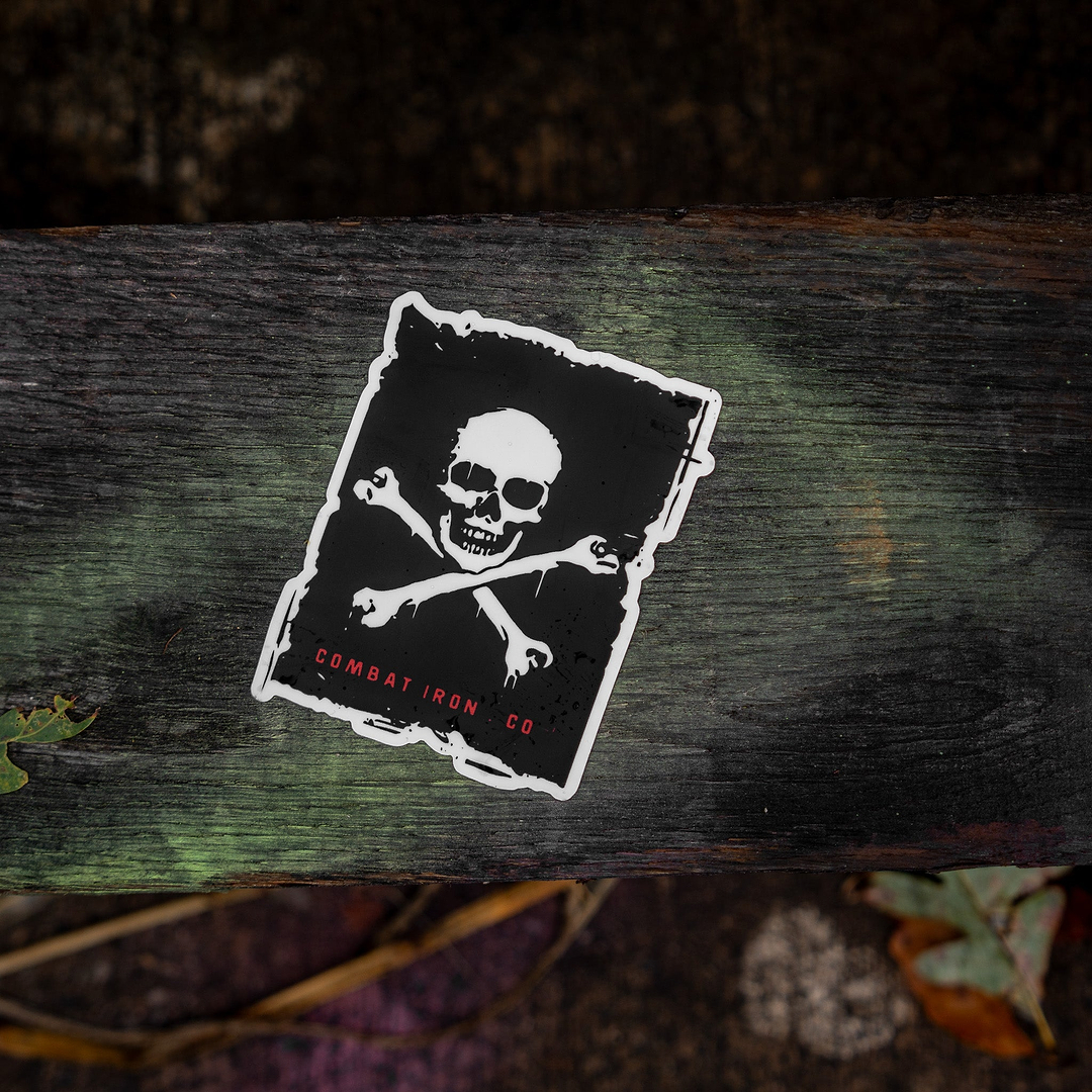 Pirate Skull Decal