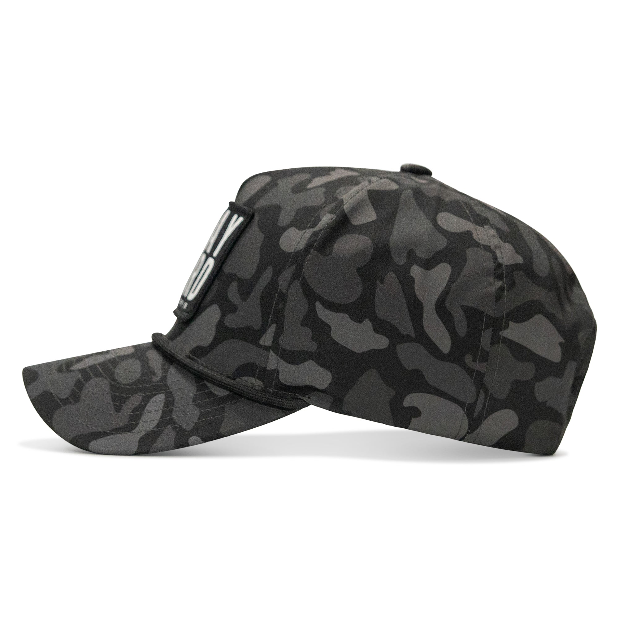 PRAY HARD Patch 5 Pannel Snapback | Combat Iron Apparel Co.