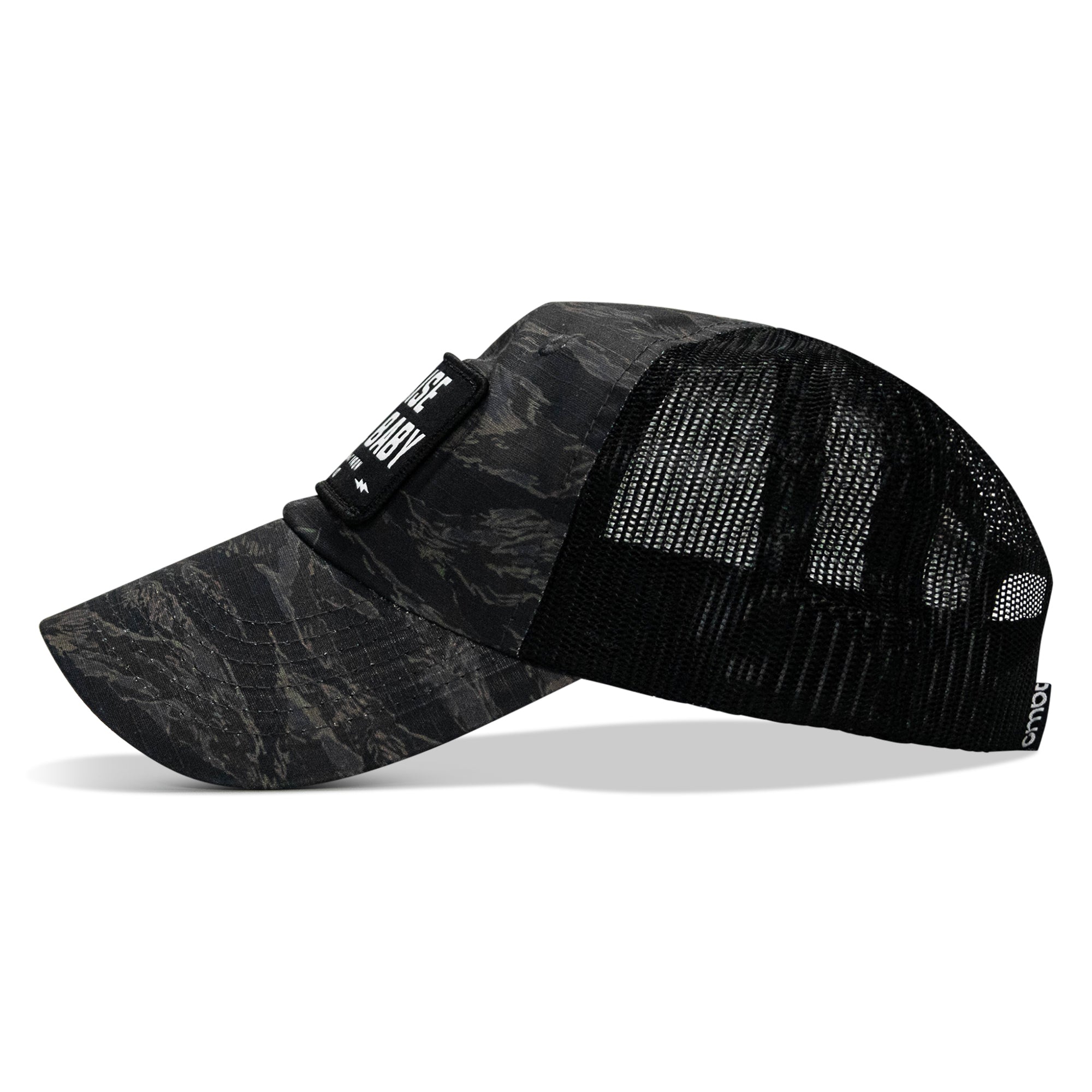 Raise Hell Baby Patch Tactical Ripstop Mesh Snapback Hat | Combat Iron