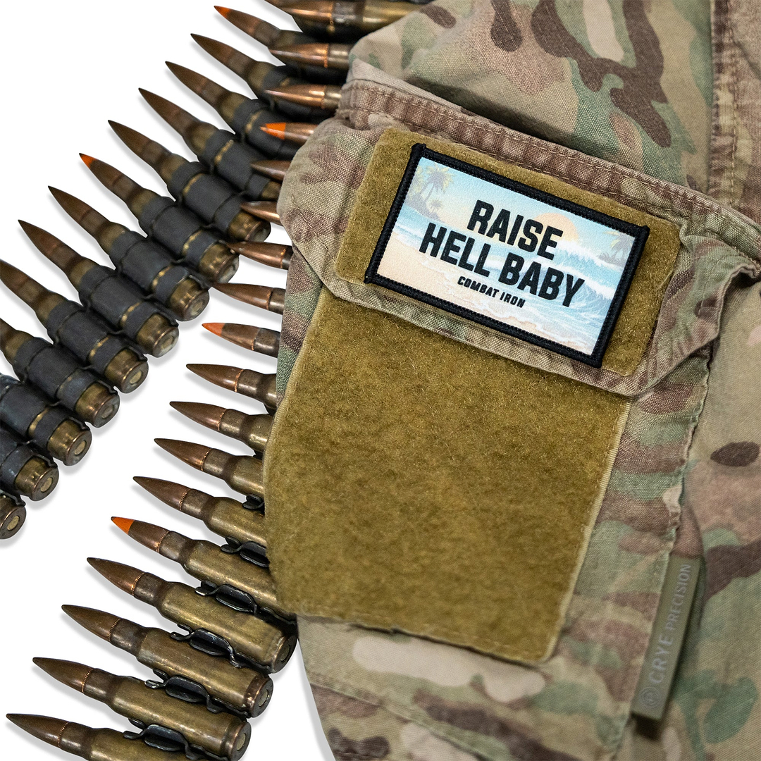 Raise Hell Baby Velcro Patch