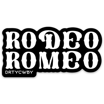 Rodeo Romeo Decal - Combat Iron Apparel Co.