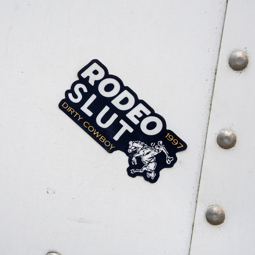 Rodeo Slut Dirty Cowboy Decal