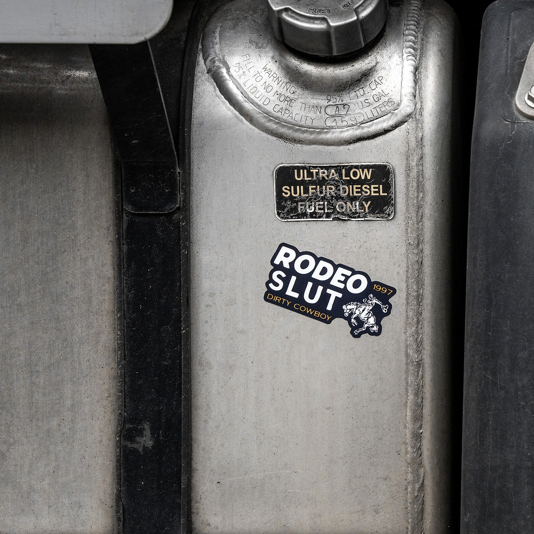 Rodeo Slut Dirty Cowboy Decal