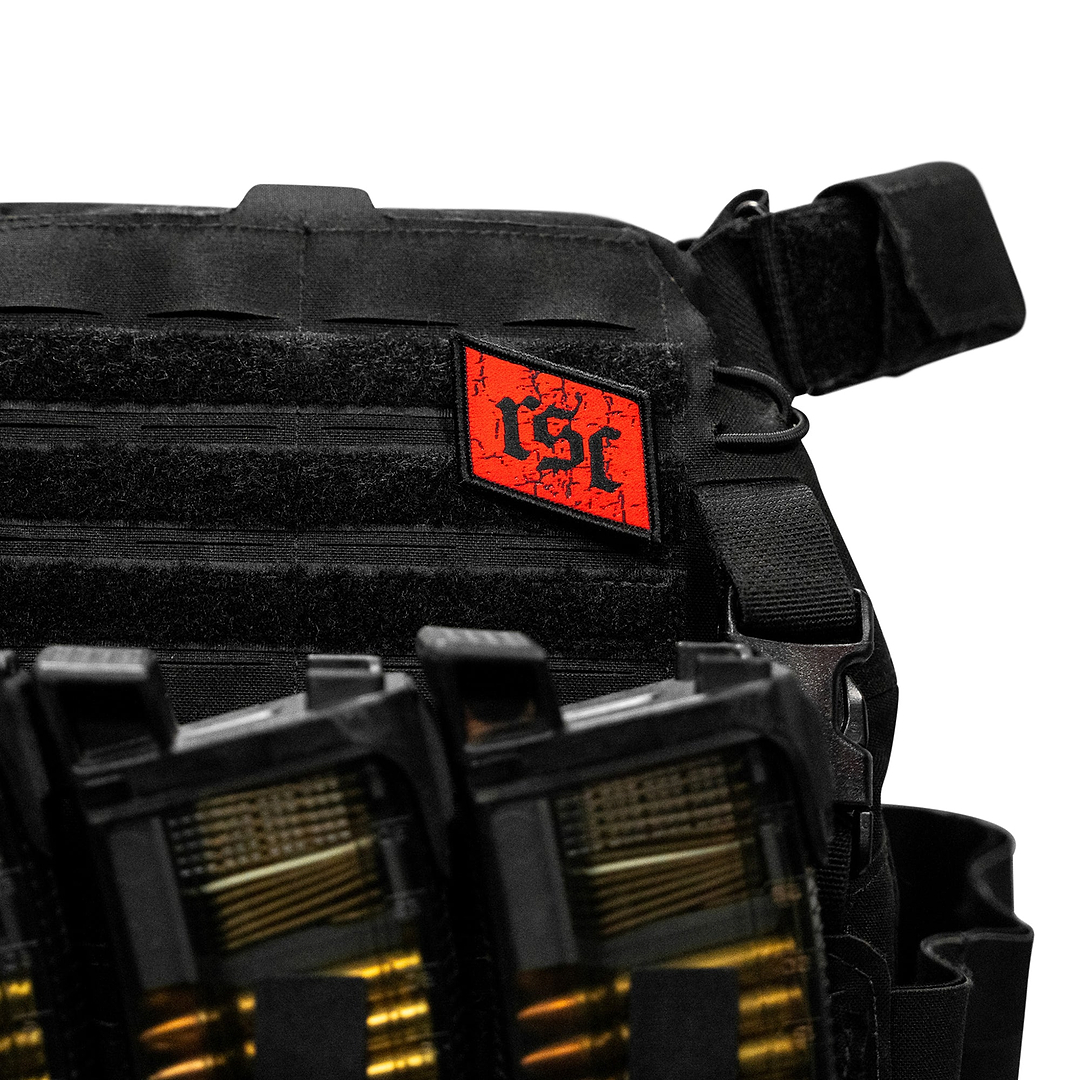 RSC Classic Red Diamond Velcro Patch