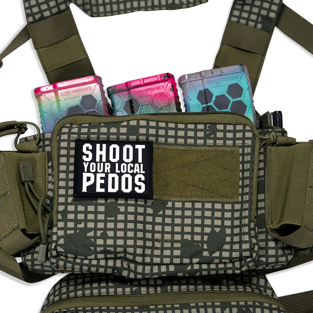 Shoot Your Local Pedo PVC Patch