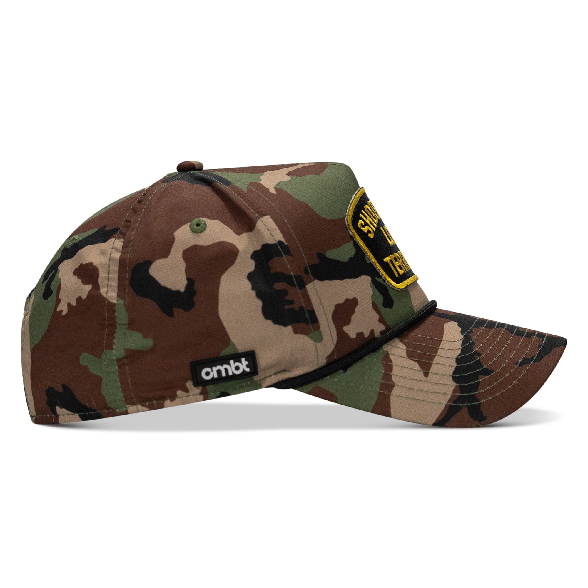 Combat Iron Men's Weekender Snapback Hat - Waterproof UPF 50+ Adjustable Cap