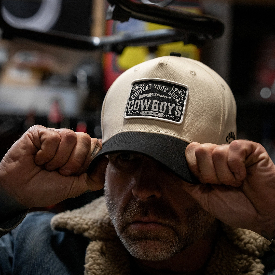 Support Your Local Cowboys Patch 5 Panel Workhorse Snapback