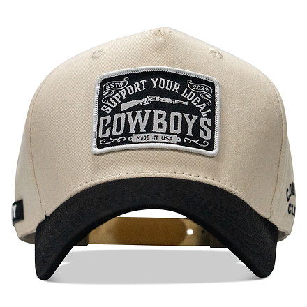 Support Your Local Cowboys Patch 5 Panel Workhorse Snapback
