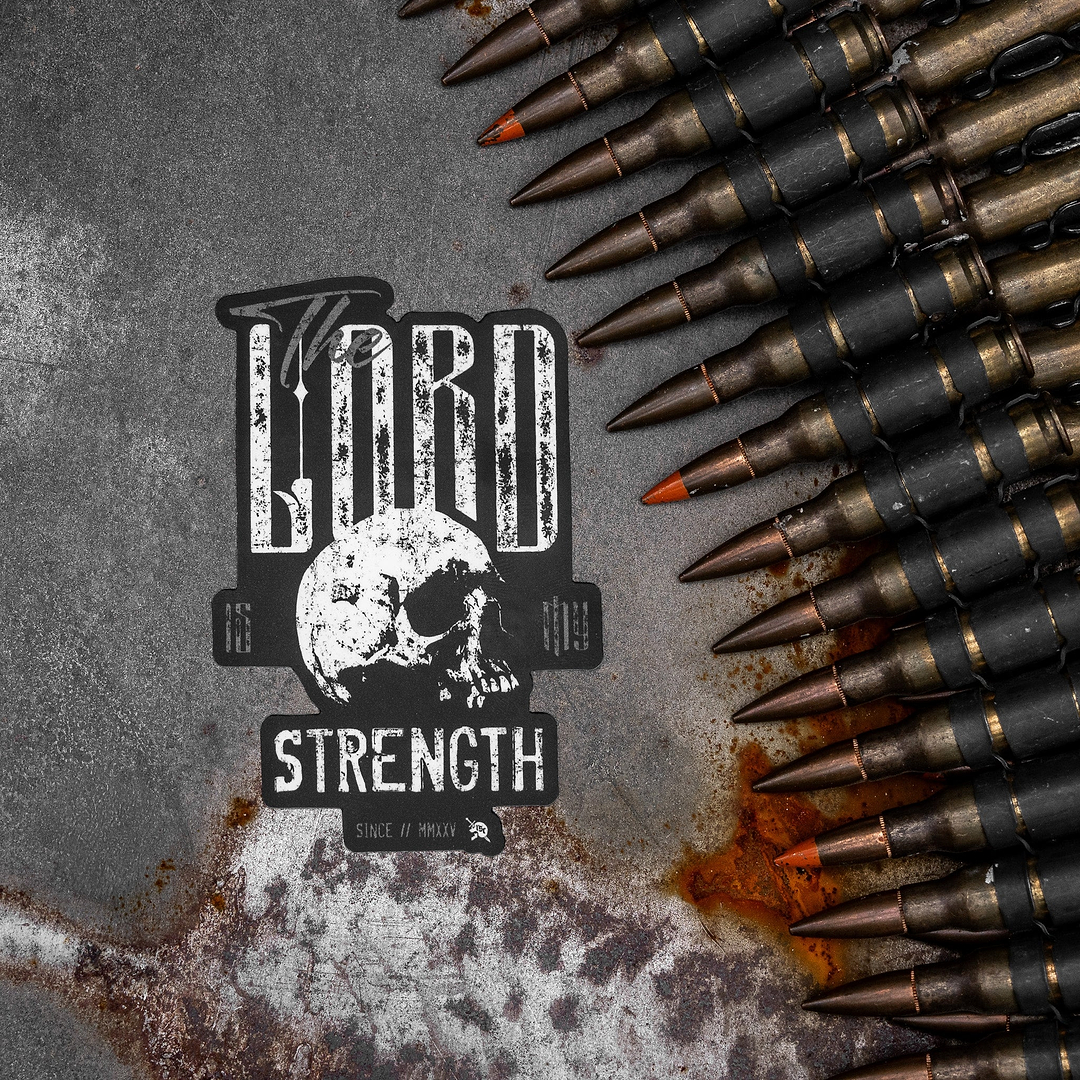 The Lord Is My Strength Decal