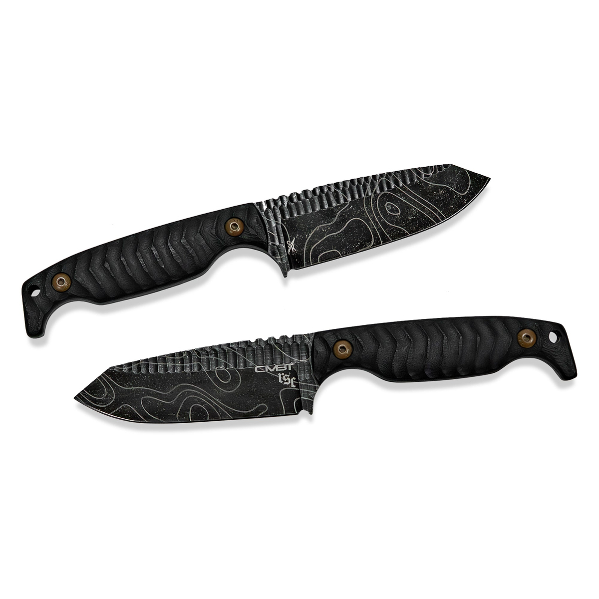 TOPO ENGRAVED BLADE