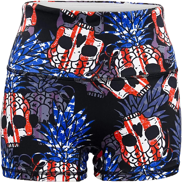 Ladies Seamless Front Performance Training Shorts V3 - Combat Iron Apparel Co.