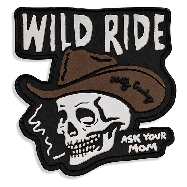 Wild Ride PVC Velcro Patch