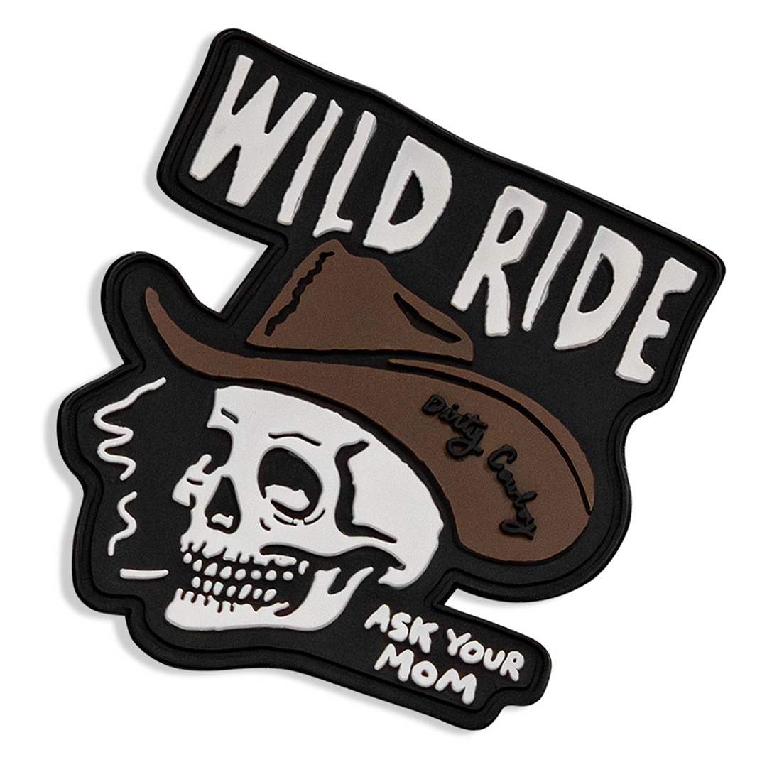 Wild Ride PVC Velcro Patch