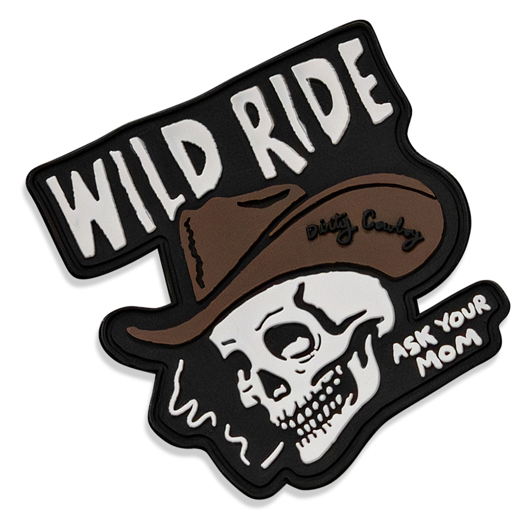 Wild Ride PVC Velcro Patch