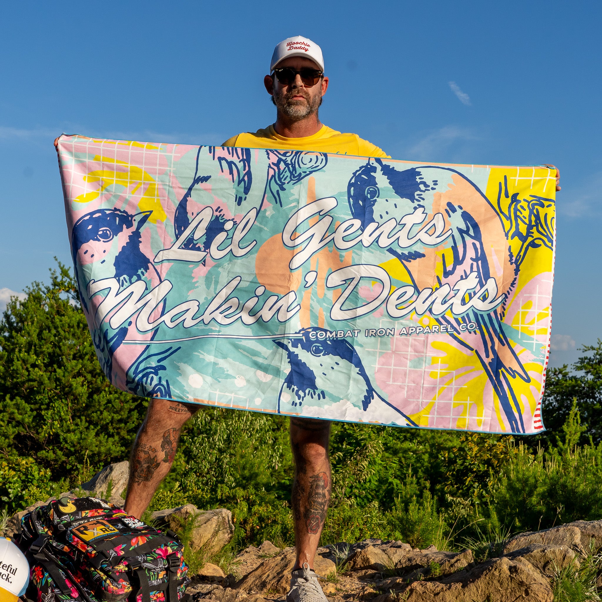 Microfiber Beach Towel - Quick Dry - Ultra Soft | Combat Iron Apparel