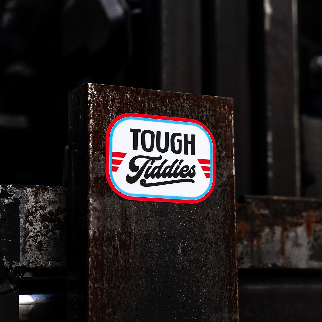 Tough Tiddies Decal Sticker - Combat Iron Apparel Co.