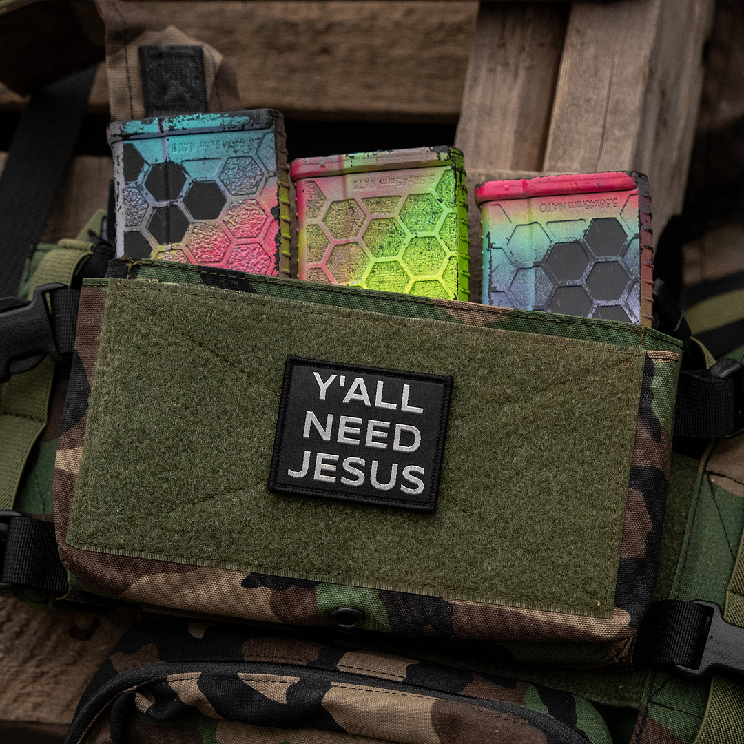 Y'all Need Jesus Velcro Patch