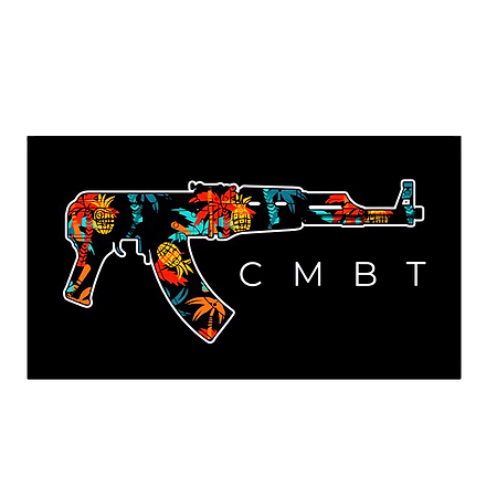 Tropical AK Decal - Combat Iron Apparel Co.