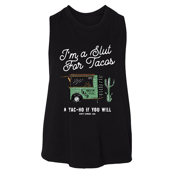 Slut For Taco's Women's Crop Tank