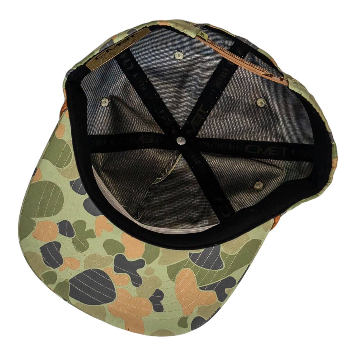 Crushable Duck Frogskin Outdoors Camo Snapback | Combat Iron Apparel