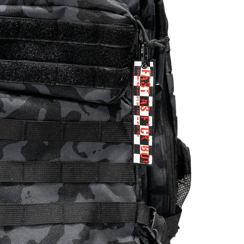 Flight Tag Keychains - Combat Iron Apparel Co. #color_fast-as-fck-boi