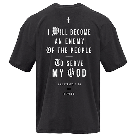 I Will Become An Enemy To The People Heavyweight Men's T-Shirt