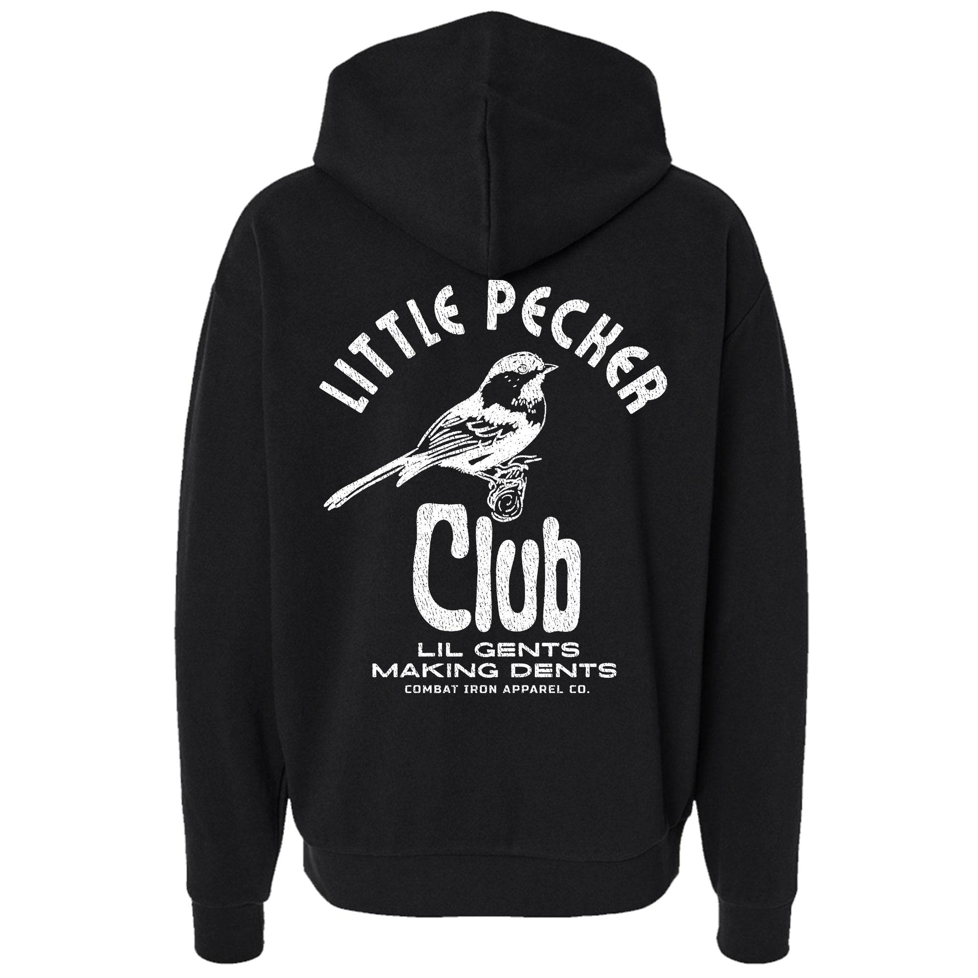pretty little pothead hoodie Little Pecker Club Men's Fleece Lined Hoodie
