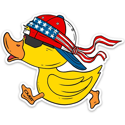 American Patriot USA TactiDuck Decal - Combat Iron Apparel Co.