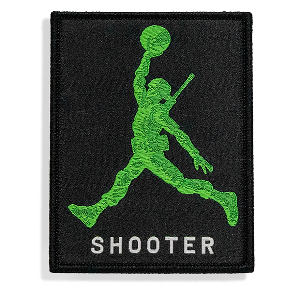 Shooter Jordan Velcro Patch