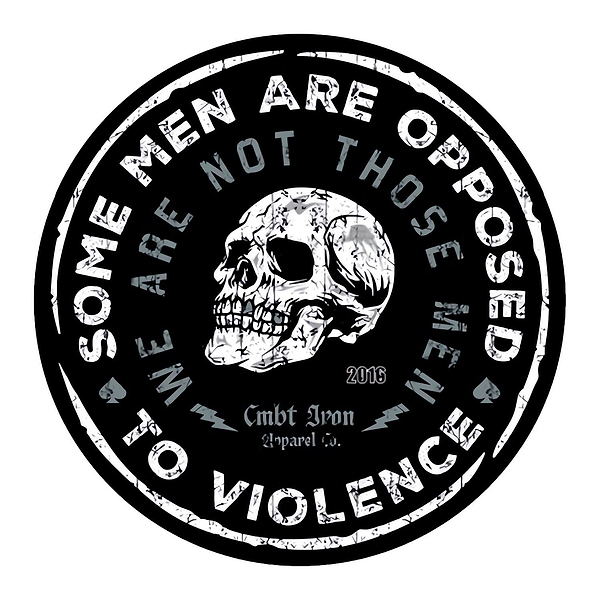 We Are Not Those Men Decal - Combat Iron Apparel Co.