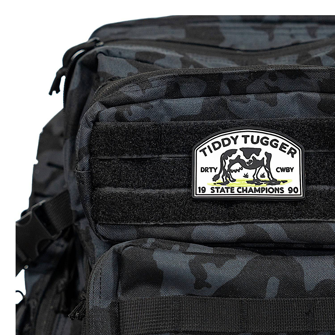 State Champions Tiddy Tugger PVC Velcro Patch