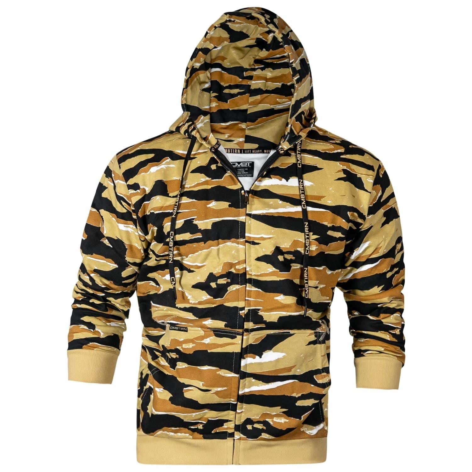 Men's Zip-Up Camo Edition Hoodie | Combat Iron Apparel Co