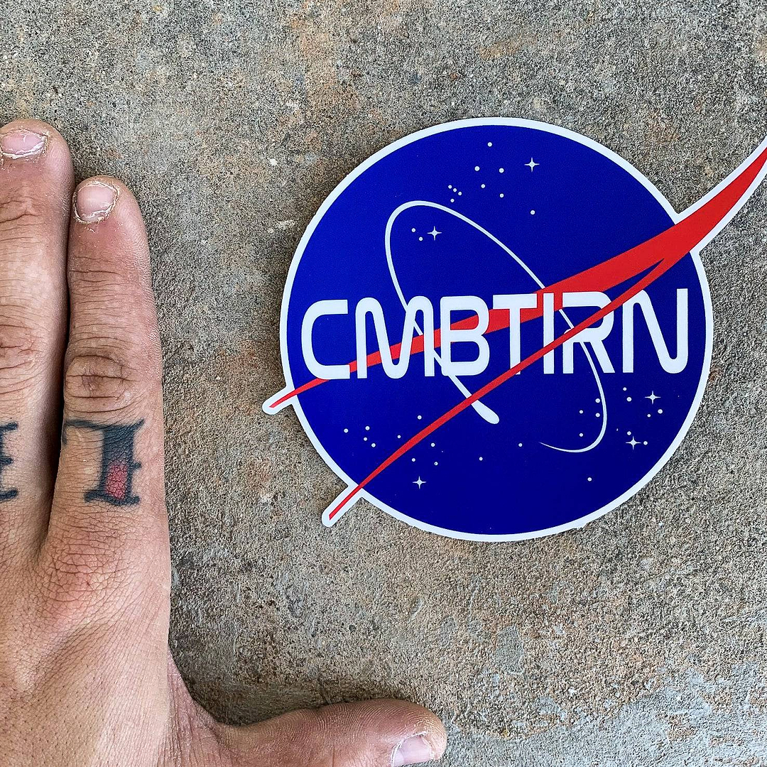 ALL WEATHER DECAL | CMBTIRN NASA SPACE EDITION - Combat Iron Apparel™