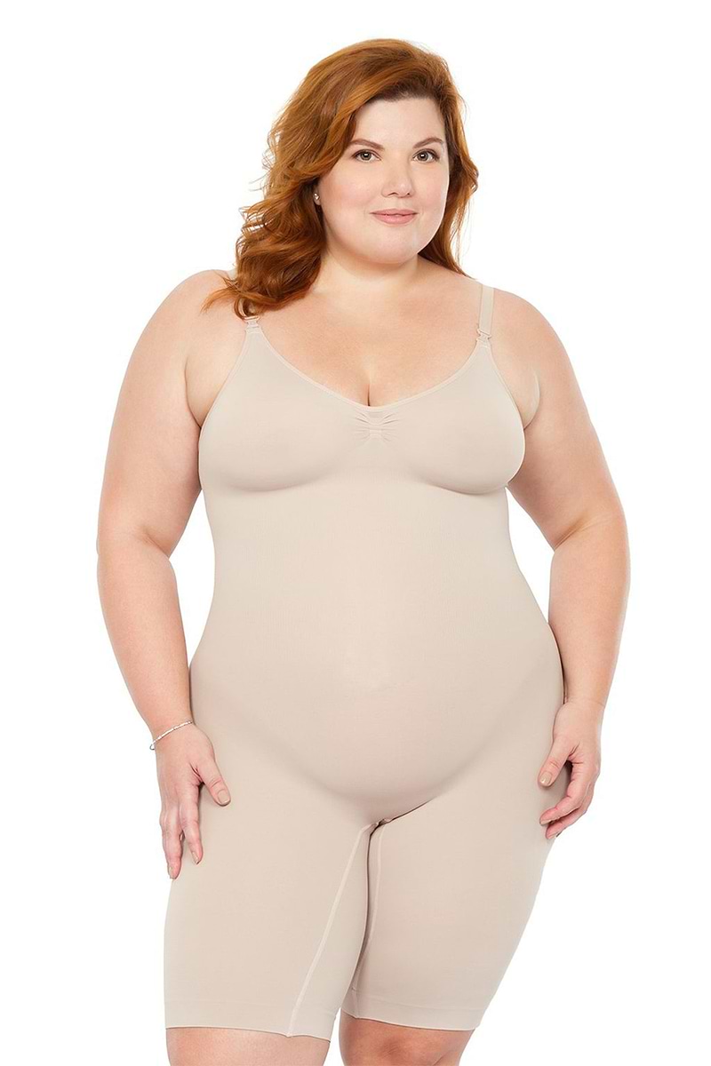 Loola Plus Size Body Bermuda Corset Sculpture Shapewear