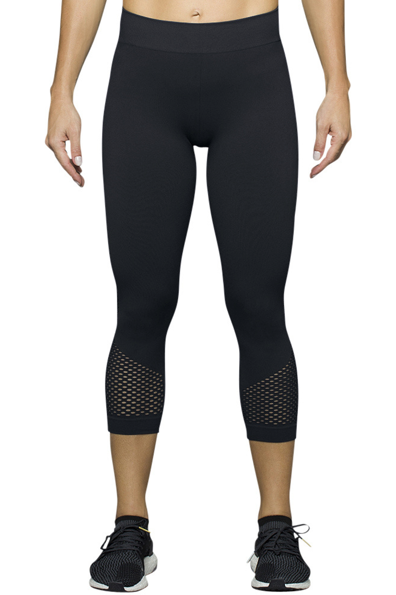Lupo Sport Capri Fishnet Seamless Fitness Pants، Lupo, Metro Brazil, Plie, Lupo, Loba Slim, Fruit De La Passion, Brazil, Brasil