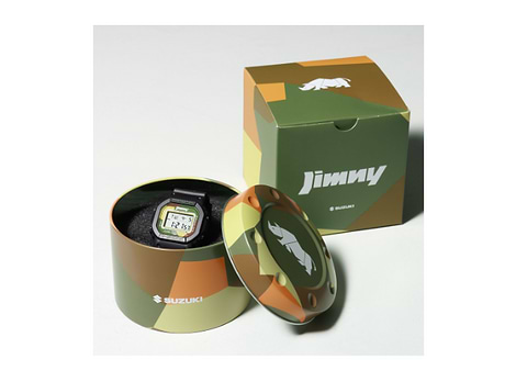 SUZUKI JIMNY×CASIO G-SHOCK DW-5600コラボウォッチ」1,000個 SUZUKI JIMNY×CASIO G-SHOCK DW-5600コラボウォッチ」1,000個