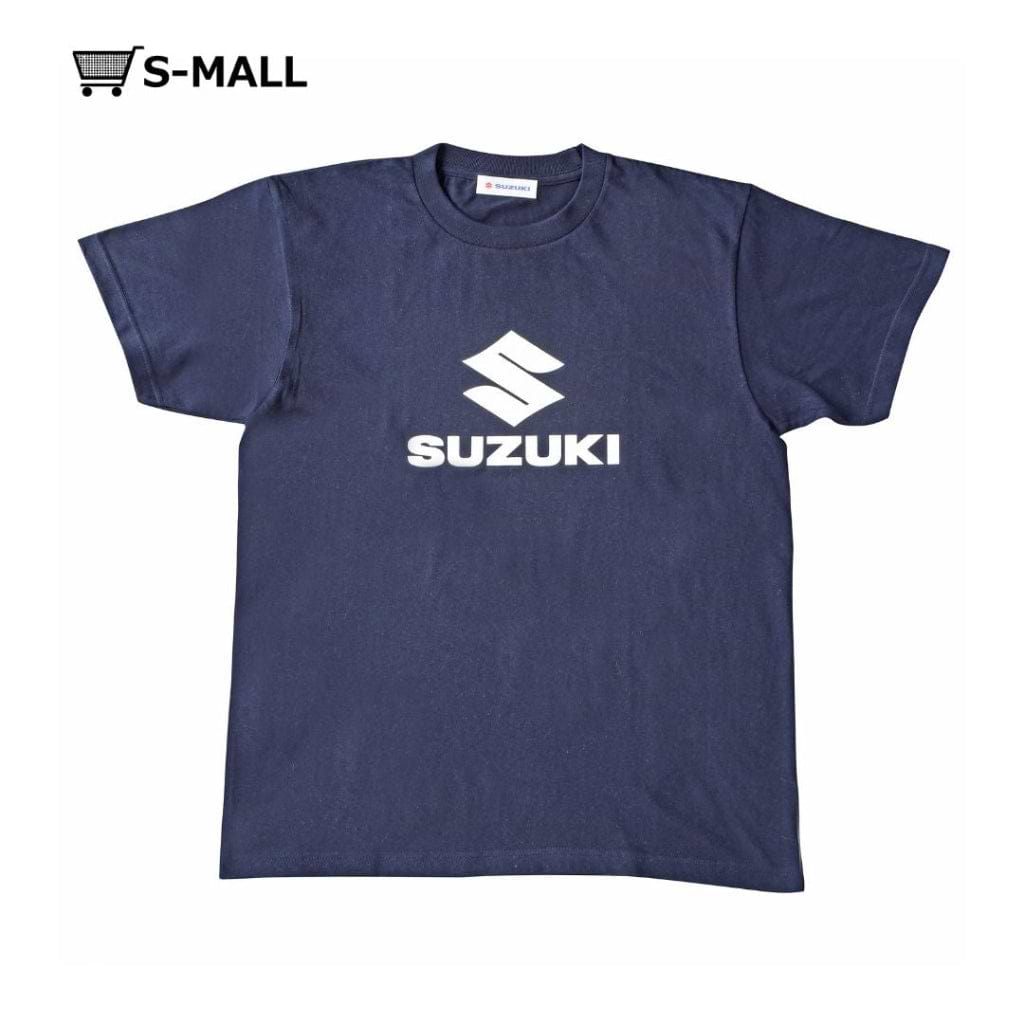 Tシャツ　S SUZUKIロゴ　ネイビー