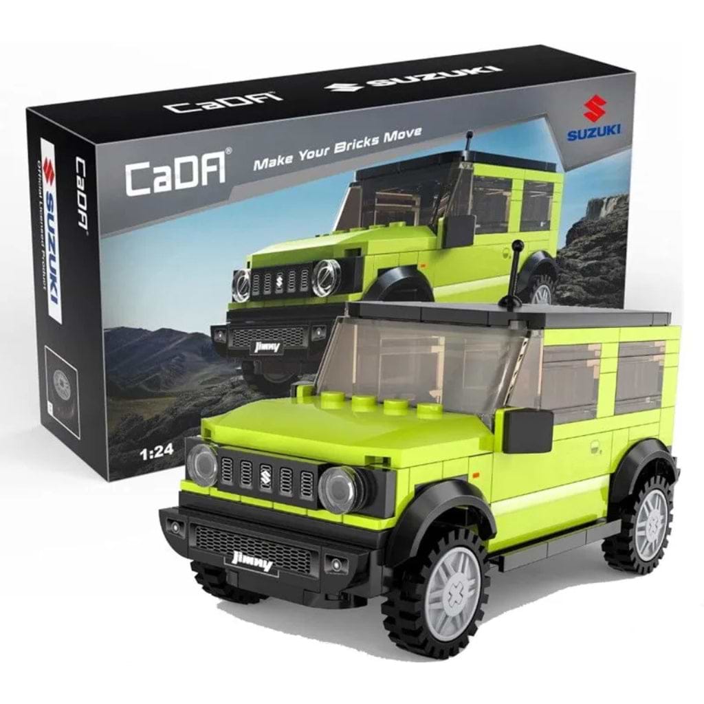 CaDA ブロック 1/24サイズ SUZUKI JIMNY SIERRA スズキ ジムニーシエラ (192ピース) 【スズキライセンス商品】