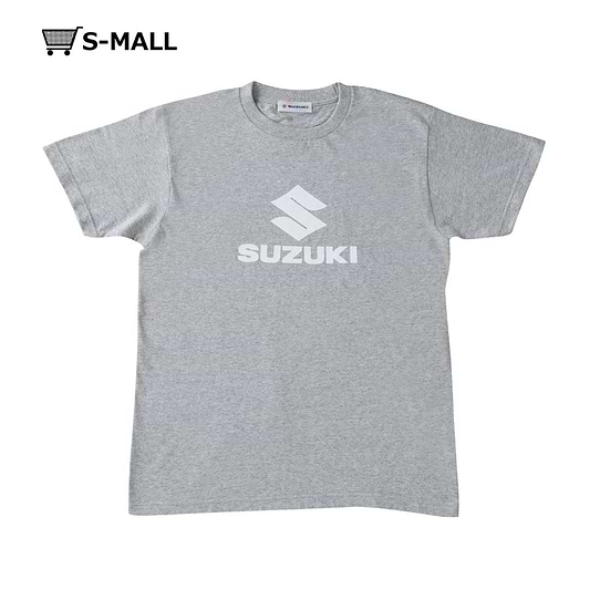Tシャツ　S SUZUKIロゴ　グレー