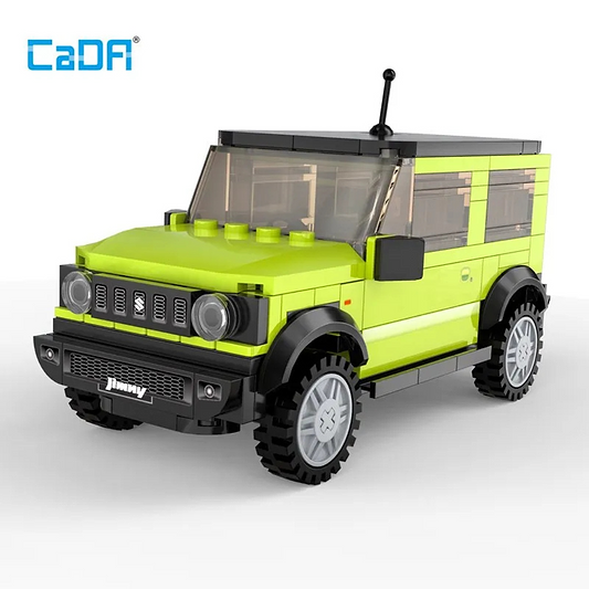 CaDA ブロック 1/24サイズ SUZUKI JIMNY SIERRA スズキ ジムニーシエラ (192ピース)　【スズキライセンス商品】