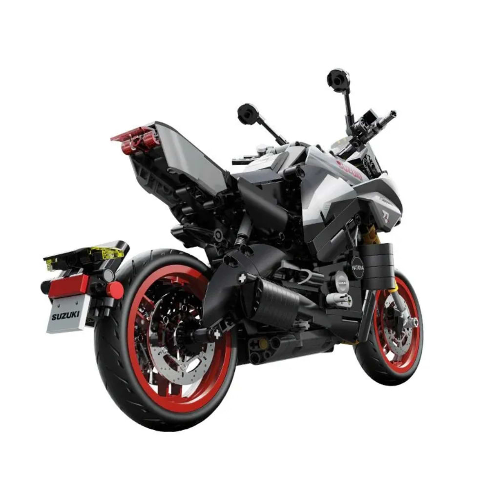 CaDA ブロック 1/6サイズ SUZUKI KATANA スズキ カタナ 2022 (1104ピース)　【スズキライセンス商品】