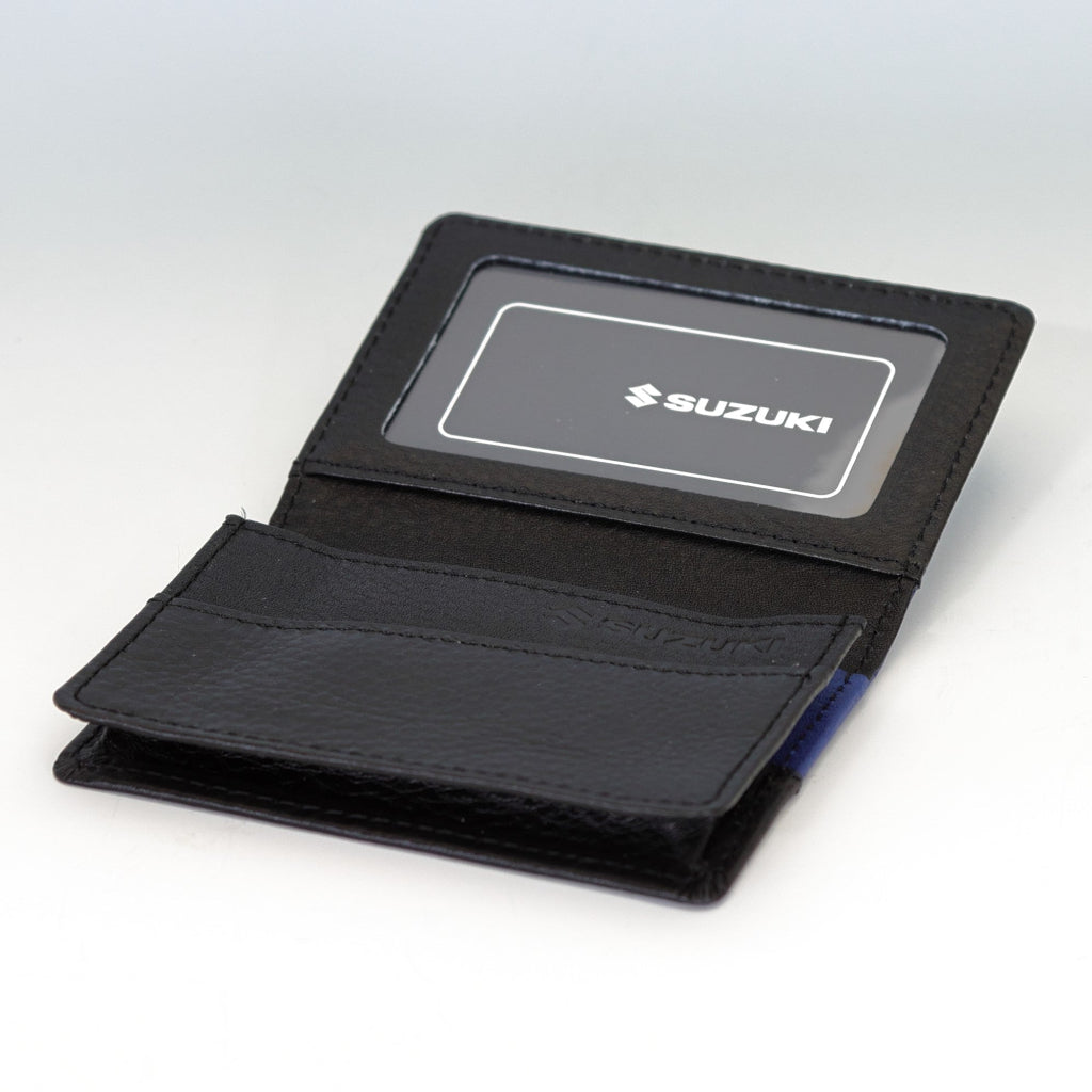 S-MALL5周年記念 SUZUKI×KUSHITANI コラボ オリジナルカードケース ブラック/サンドベージュ 各100個限定【特別商品】