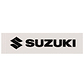 転写ステッカー　SUZUKIロゴ（横組み）　2枚組【ホワイト/ブラック/CIカラー】