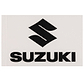 転写ステッカー　SUZUKIロゴ（縦組み）　1枚入り【ホワイト/ブラック】