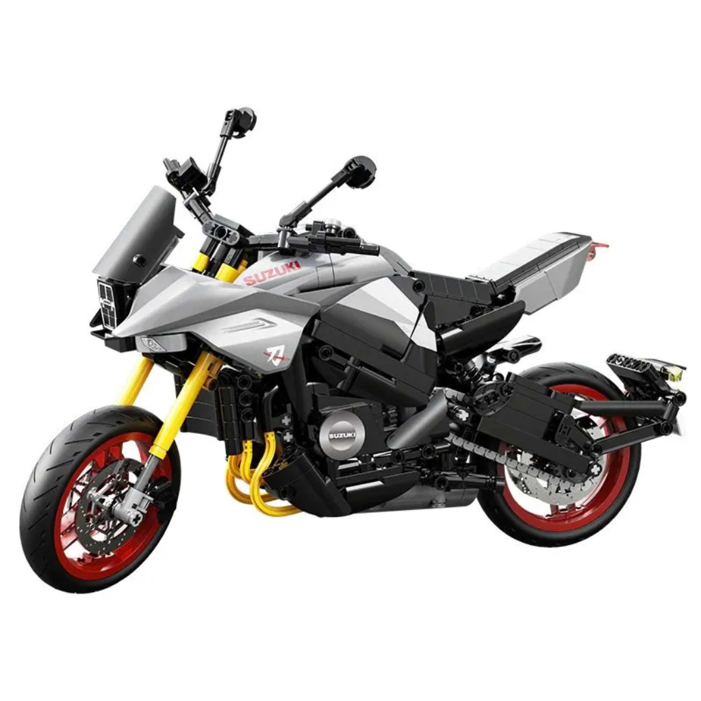 CaDA ブロック 1/6サイズ SUZUKI KATANA スズキ カタナ 2022 (1104ピース)　【スズキライセンス商品】