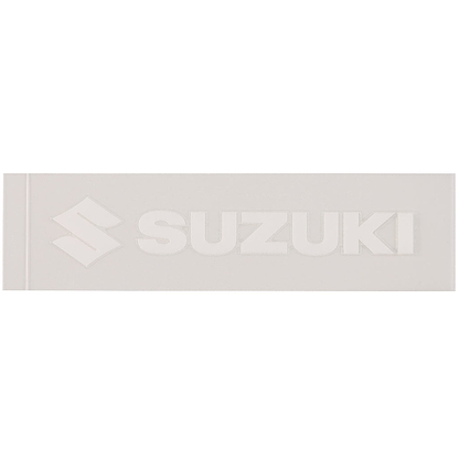転写ステッカー　SUZUKIロゴ（横組み）　2枚組【ホワイト/ブラック/CIカラー】