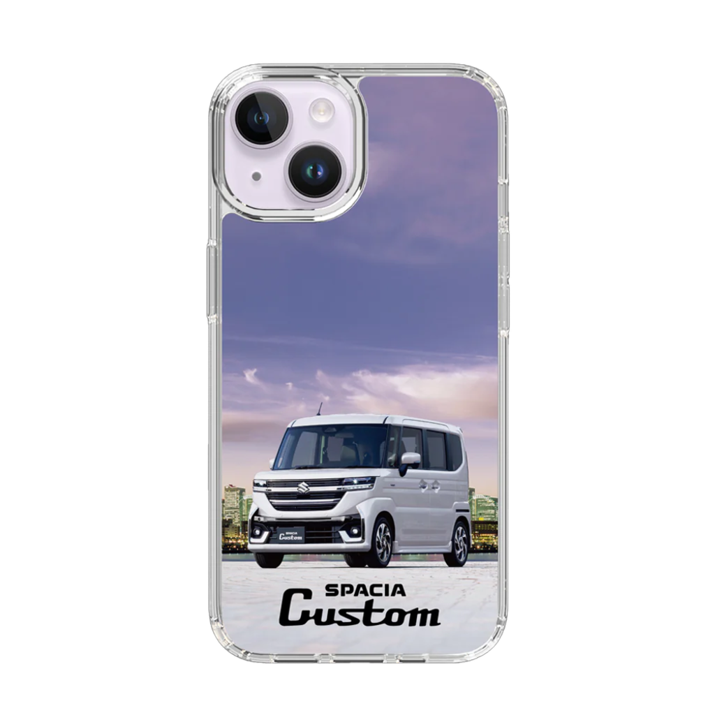 スリムプロテクションケース    スペーシアカスタム【iPhone15】