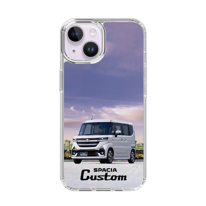 スリムプロテクションケース    スペーシアカスタム【iPhone15】