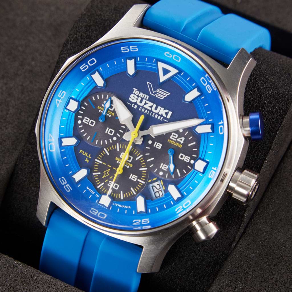Team SUZUKI CN CHALLENGEコラボウオッチ 200本限定】SUZUKI