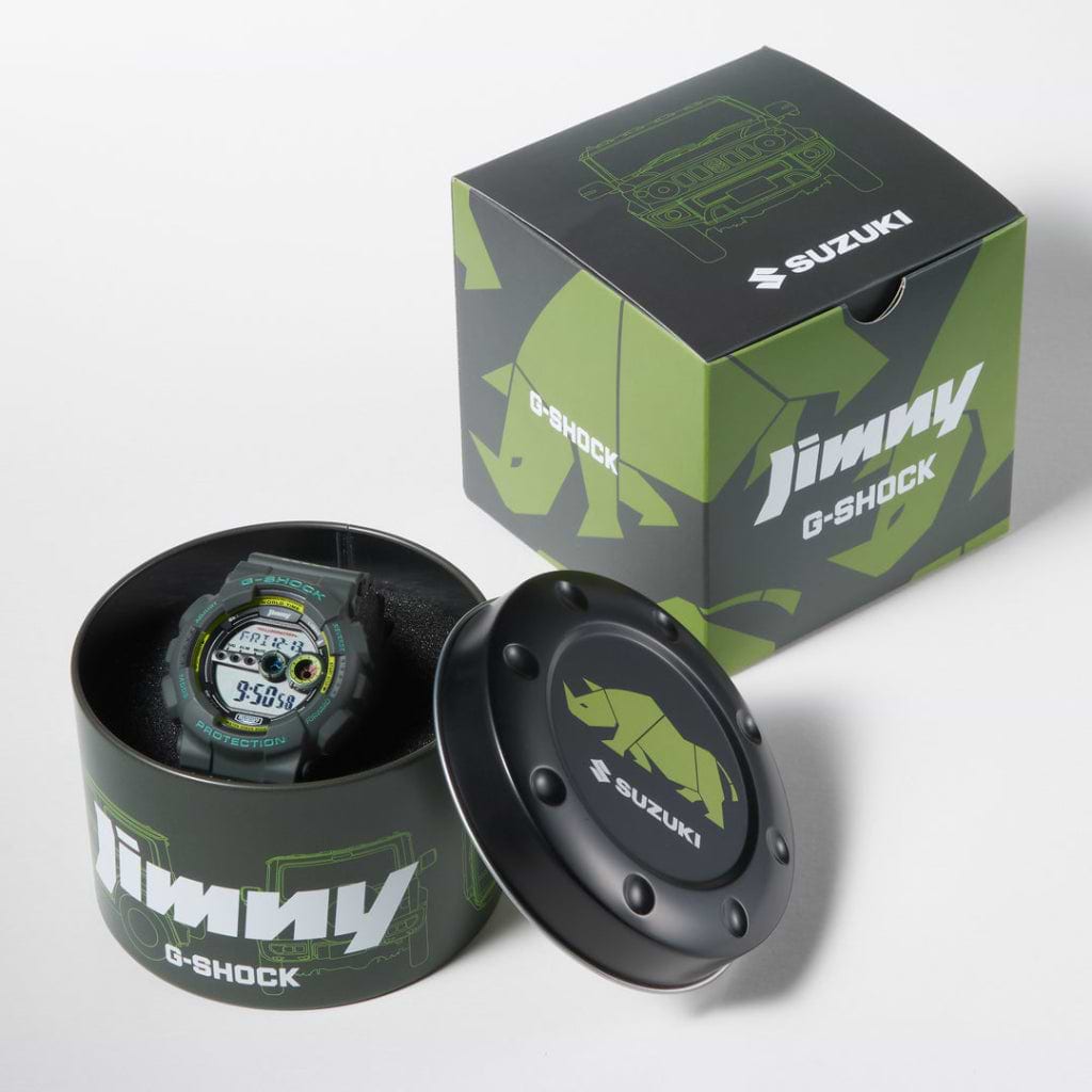 【S-MALL4周年　2025年4月9日（水）19：30受付開始　1,000個限定】【抽選販売】SUZUKI JIMNY×CASIO G-SHOCK GD-100コラボウォッチ サードエディション